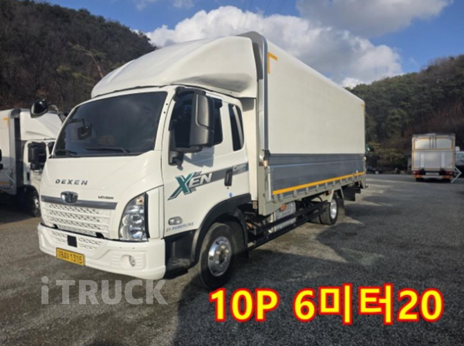 타타대우 더쎈 3.5톤 광폭 윙바디 슬리퍼캡(더블캡, 크루캡) - 중고 트럭 매물 이미지