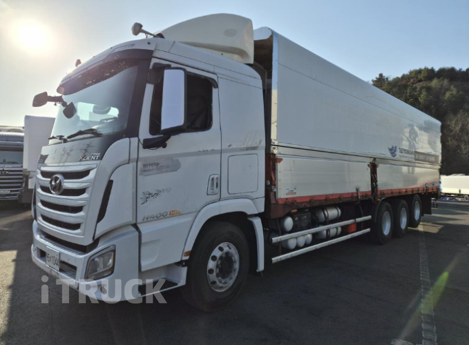 현대 엑시언트 400 후축 윙바디 19톤 수동 - 중고 트럭 매물 이미지