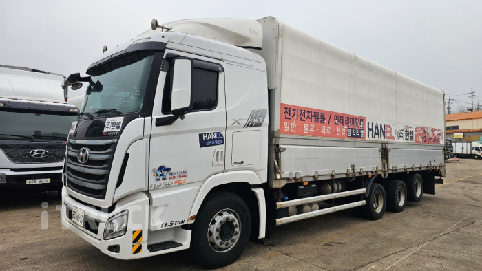 현대 엑시언트 350 후축 카고 11.5톤 수동 - 중고 트럭 매물 이미지
