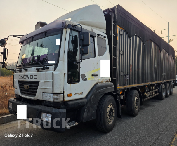 타타대우 우드칩 25톤 430 후축 오토 - 중고 트럭 매물 이미지