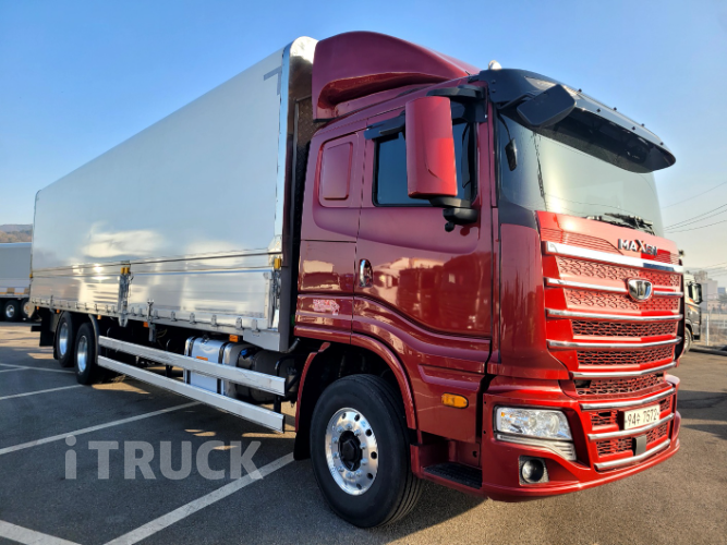 타타대우 맥쎈 320 후축 윙바디 9톤 오토 리타더 - 중고 트럭 매물 이미지