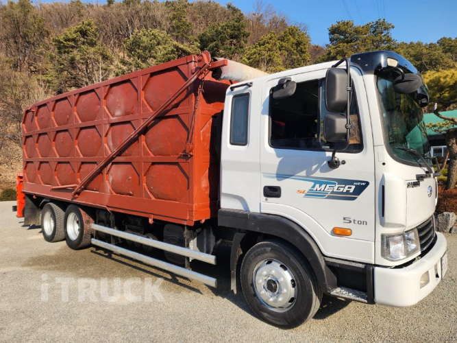 현대 메가트럭 집게차 250 5톤 수동 없음(순정) - 중고 트럭 매물 이미지