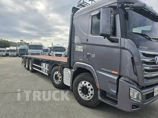 현대 엑시언트 540 후축 카고 25톤 오토 - 중고 트럭 매물 이미지