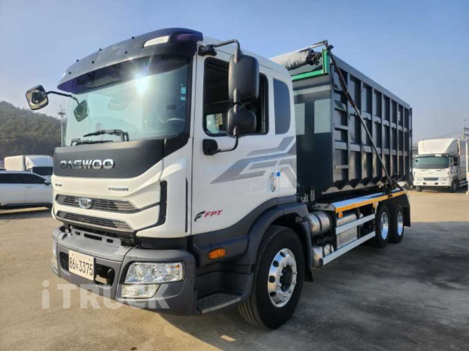 타타대우 프리마 암롤 280 5톤 수동 앞축 - 중고 트럭 매물 이미지