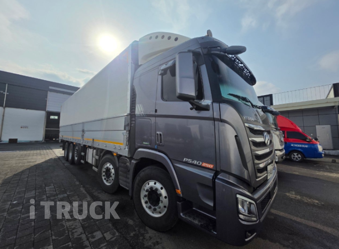 현대 엑시언트 540 앞축 상승윙바디 25톤 오토 - 중고 트럭 매물 이미지