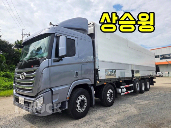 현대 엑시언트 540 앞축 상승윙바디 25톤 오토 - 중고 트럭 매물 이미지