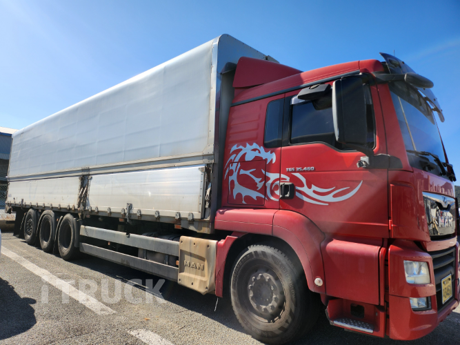 만 TGS 460 후축 윙바디 21톤 오토 - 중고 트럭 매물 이미지