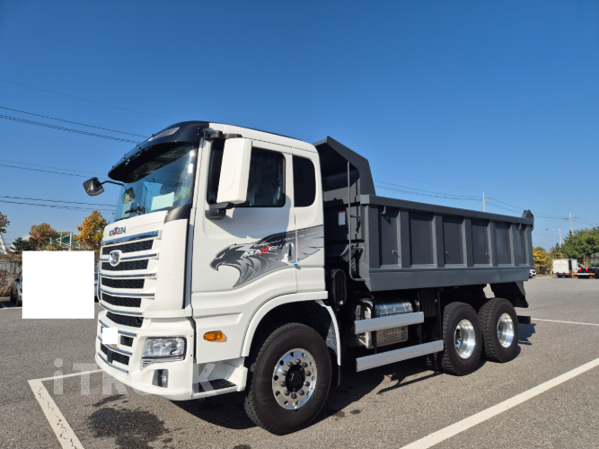 타타대우 맥쎈 400 중기(건설)덤프 15톤 오토 - 중고 트럭 매물 이미지