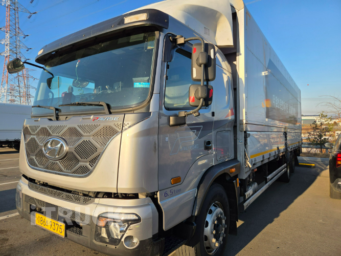 현대 파비스 325 후축 윙바디 9.5톤 오토 - 중고 트럭 매물 이미지