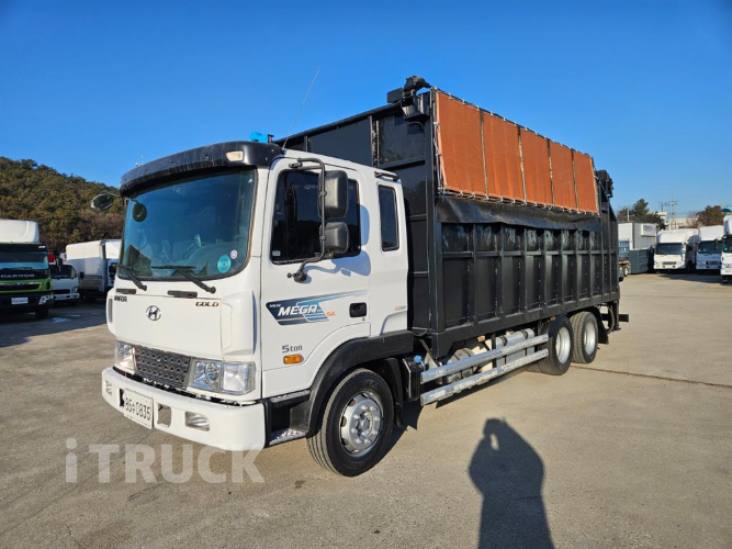 현대 메가트럭 집게차 280 5톤 수동 없음(순정) - 중고 트럭 매물 이미지