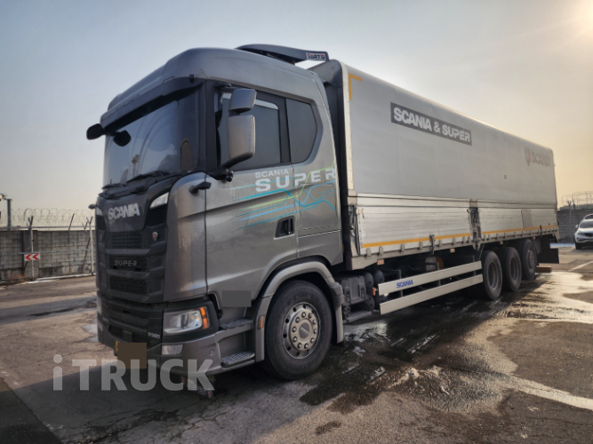 스카니아 S 560 후축 윙바디 21톤 오토 리타더 - 중고 트럭 매물 이미지