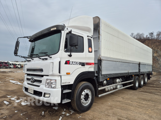 현대 트라고 420 후축 윙바디 14톤 오토 - 중고 트럭 매물 이미지