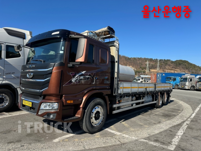 타타대우 구쎈 320 후축 카고 9.5톤 오토 - 중고 트럭 매물 이미지