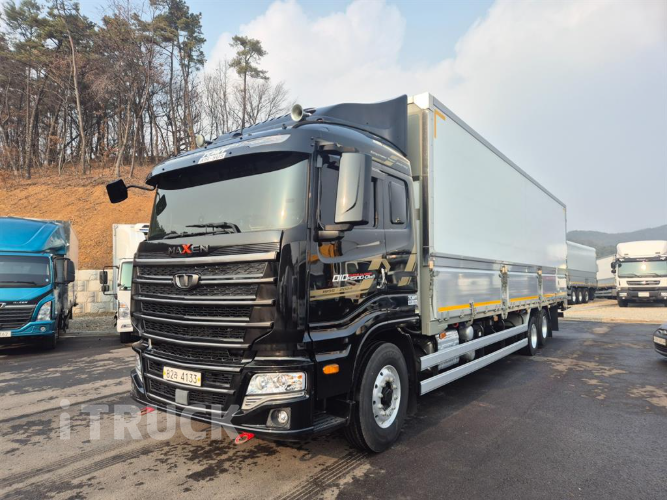 타타대우 맥쎈 320 후축 냉장윙 8.5톤 오토 - 중고 트럭 매물 이미지