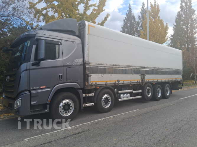 현대 엑시언트 540 앞축 상승윙바디 25톤 오토 리타더 - 중고 트럭 매물 이미지