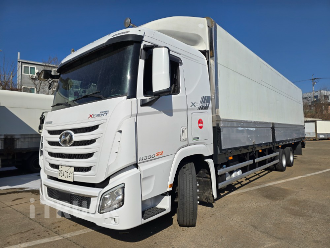 현대 엑시언트 350 후축 윙바디 6.9톤 수동 - 중고 트럭 매물 이미지