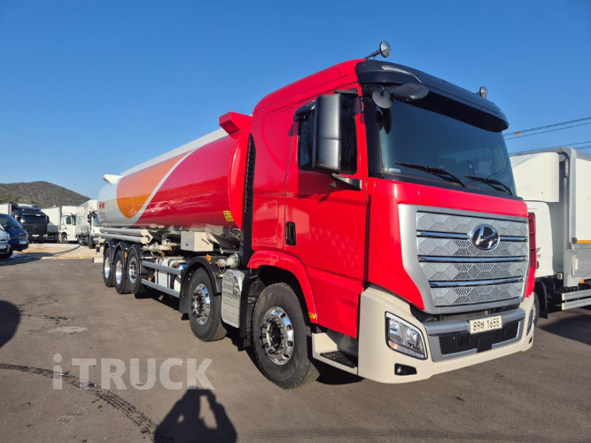 현대 탱크로리 엑시언트 32,000L 오토 - 중고 트럭 매물 이미지