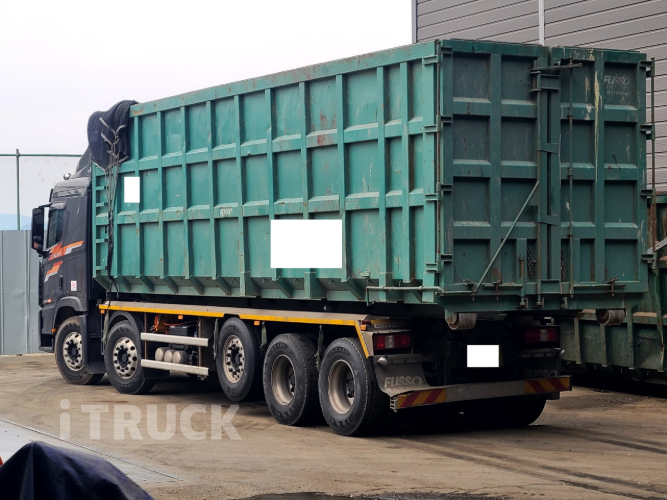 현대 엑시언트 암롤 540 22톤 오토 앞축 60루베 - 중고 트럭 매물 이미지