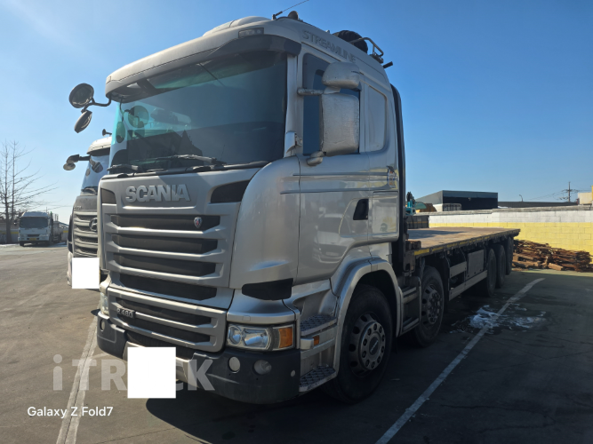 스카니아 R 480 후축 카고 24.3톤 오토 - 중고 트럭 매물 이미지