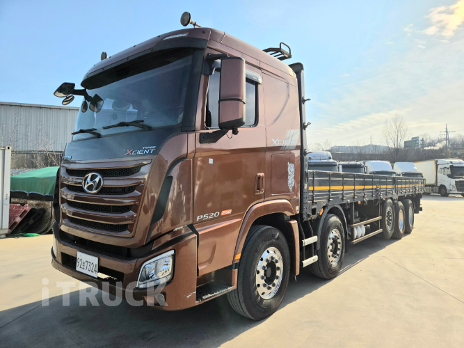 현대 트라고엑시언트 520 후축 카고 25톤 오토 - 중고 트럭 매물 이미지