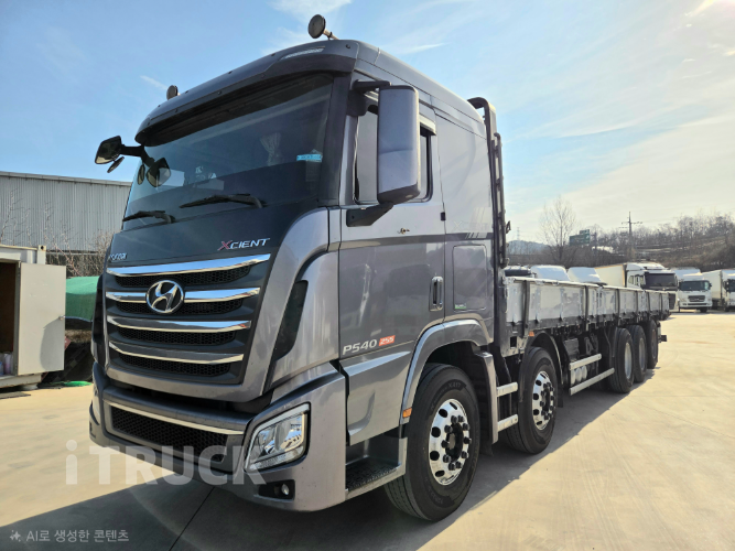 현대 엑시언트 540 후축 카고 25.5톤 오토 - 중고 트럭 매물 이미지