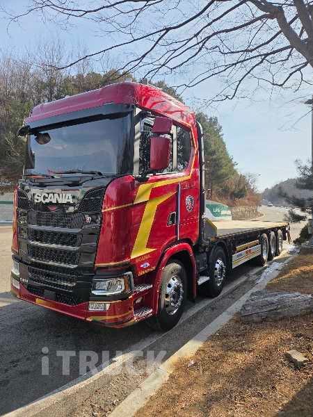 스카니아 S 540 후축 카고 25톤 오토 리타더 - 중고 트럭 매물 이미지