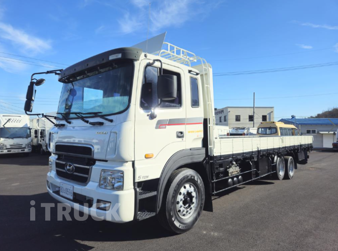 현대 메가트럭 와이드캡 280 앞축 카고 5톤 수동 - 중고 트럭 매물 이미지