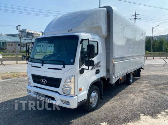 현대 올뉴마이티 3.5톤 광폭 윙바디 슈퍼캡 - 중고 트럭 매물 이미지