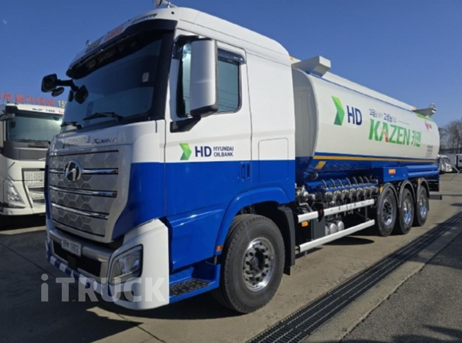 현대 탱크로리 엑시언트 프로 28,000L 오토 - 중고 트럭 매물 이미지