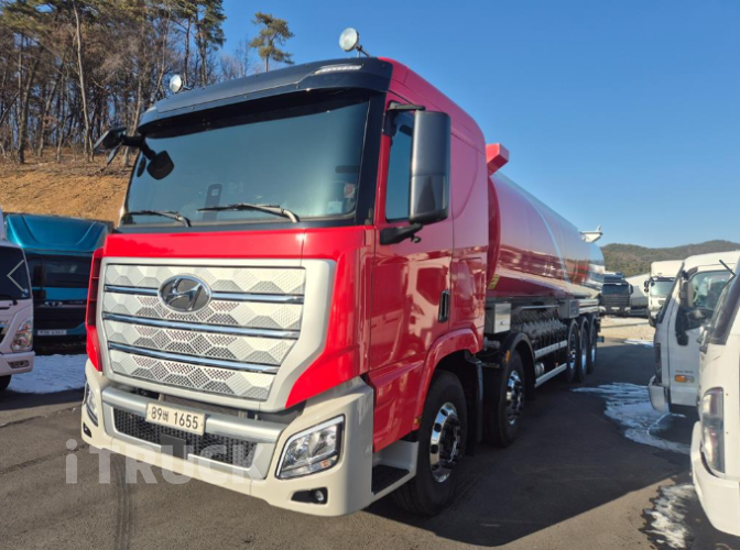 현대 탱크로리 엑시언트 32,000L 오토 - 중고 트럭 매물 이미지