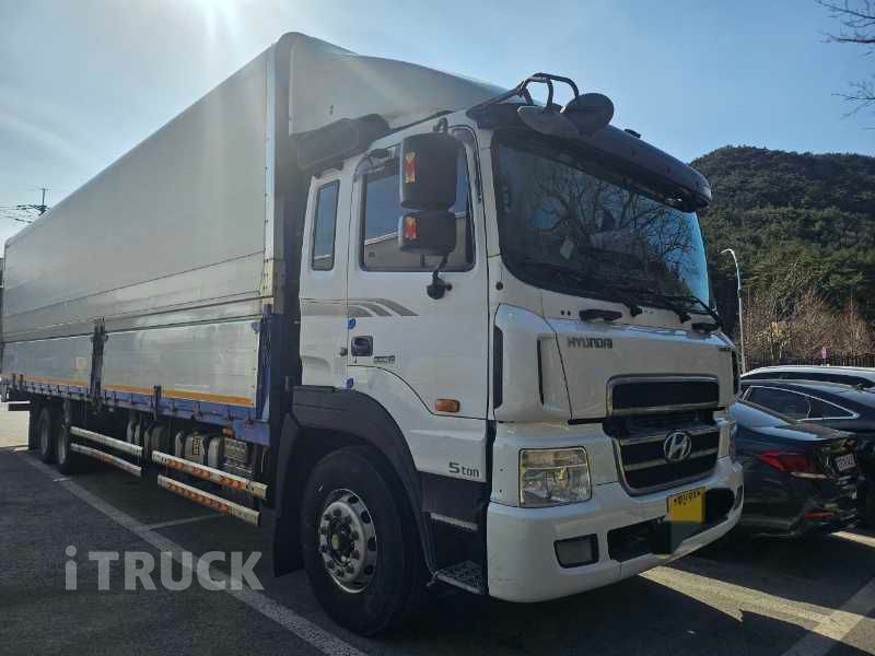 현대 메가트럭 와이드캡 280 후축 윙바디 7.5톤 수동 - 중고 트럭 매물 이미지