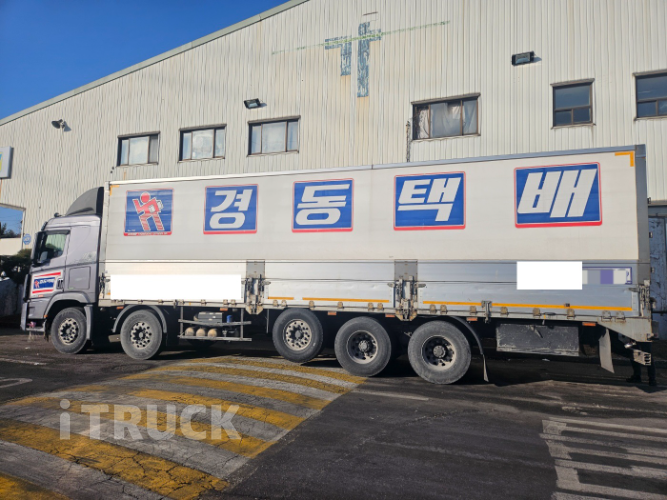 현대 트라고엑시언트 540 앞축 상승윙바디 22.5톤 오토 리타더 - 중고 트럭 매물 이미지