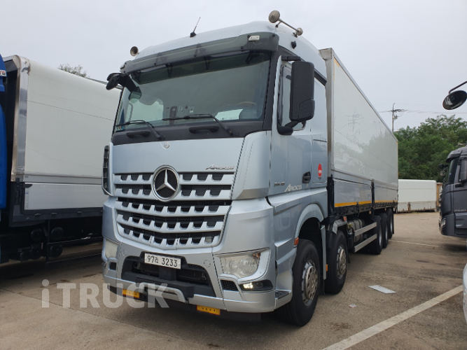 벤츠 아록스 428 후축 윙바디 26톤 오토 - 중고 트럭 매물 이미지