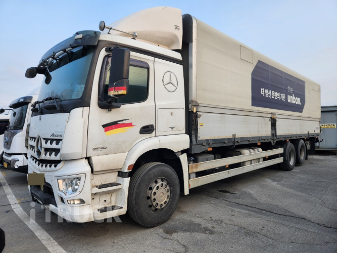 벤츠 아록스 299 후축 윙바디 9.5톤 오토 - 중고 트럭 매물 이미지