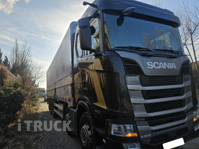 스카니아 S 500 후축 상승윙바디 25톤 오토 리타더 - 중고 트럭 매물 이미지