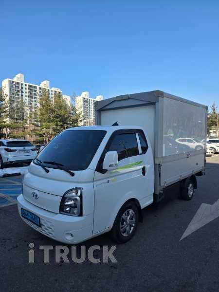 현대 포터2 1톤 윙바디 슈퍼캡 초장축 전기 - 중고 트럭 매물 이미지