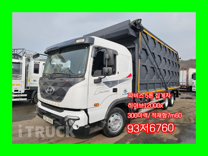 현대 파비스 집게차 300 5톤 수동 없음(순정) - 중고 트럭 매물 이미지