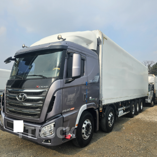 현대 엑시언트 540 앞축 상승윙바디 25톤 오토 리타더 - 중고 트럭 매물 이미지