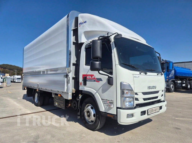 이스즈 엘프 3.5톤 광폭 윙바디 숏캡(일반캡, 표준캡) - 중고 트럭 매물 이미지