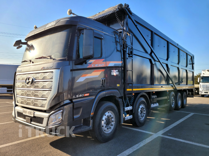 현대 우드칩 26톤 540 앞축 무빙워크(워킹카) 오토 - 중고 트럭 매물 이미지