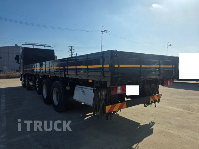 현대 트라고엑시언트 520 앞축 카고 25톤 오토 리타더 - 중고 트럭 매물 이미지