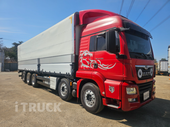 만 TGS 500 후축 상승윙바디 25톤 오토 - 중고 트럭 매물 이미지