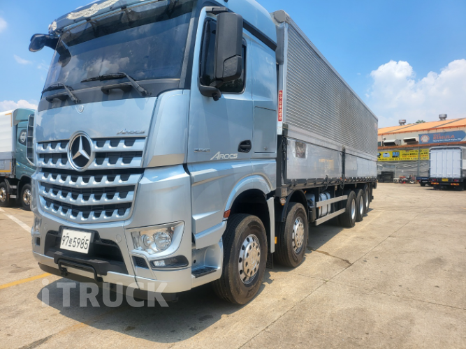 벤츠 아록스 428 후축 상승윙바디 23톤 오토 - 중고 트럭 매물 이미지