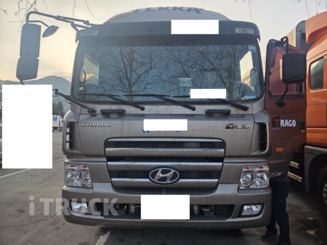 현대 트라고 520 앞축 윙바디 25톤 오토 리타더 - 중고 트럭 매물 이미지