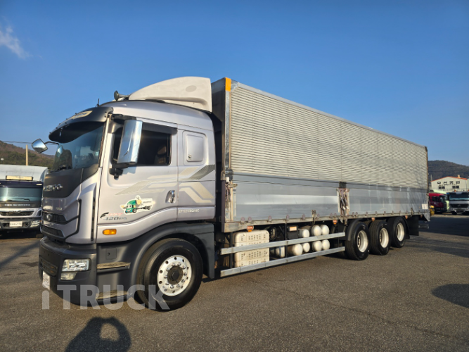 타타대우 프리마 420 후축 윙바디 14톤 오토 - 중고 트럭 매물 이미지