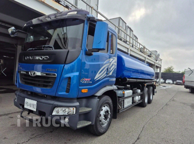 타타대우 버큠로리 프리마 스텐탱크 13,500L 수동 - 중고 트럭 매물 이미지