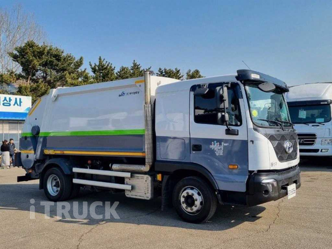 현대 압착진개 파비스 5톤 덤프식 배출 - 중고 트럭 매물 이미지