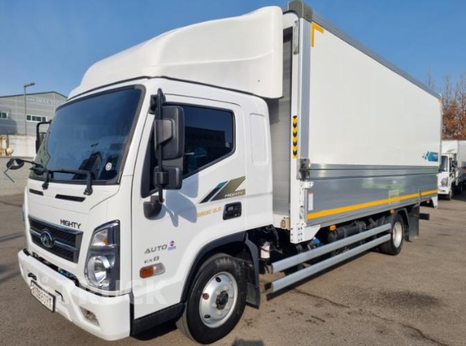 현대 마이티와이드 3.5톤 광폭 윙바디 슈퍼캡 - 중고 트럭 매물 이미지