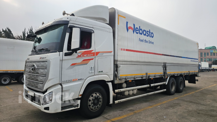 현대 엑시언트 프로 430 십바리 윙바디 12톤 오토 - 중고 트럭 매물 이미지