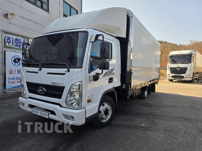 현대 올뉴마이티 3.5톤 광폭 윙바디 슈퍼캡 - 중고 트럭 매물 이미지